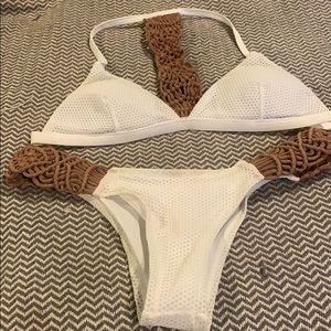 White bikini